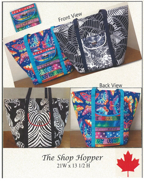 The Shop Hopper Bag HBH-404e - Downloadable Pattern