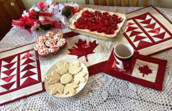 Flying Free Table Runner Pattern HCH-021 - Paper Pattern