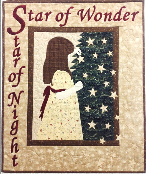 Star of Wonder Wall Hanging Pattern HCH-033 - Paper Pattern