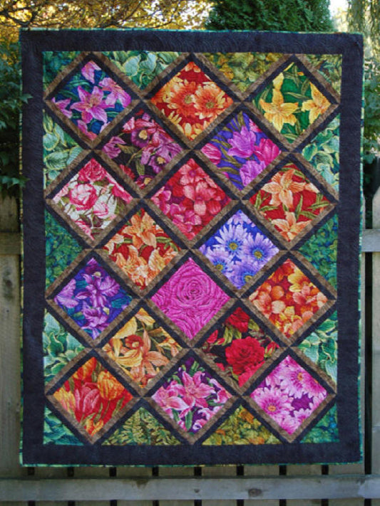 Tuesday Garden Club Quilt HHQ-7319e - Downloadable Pattern