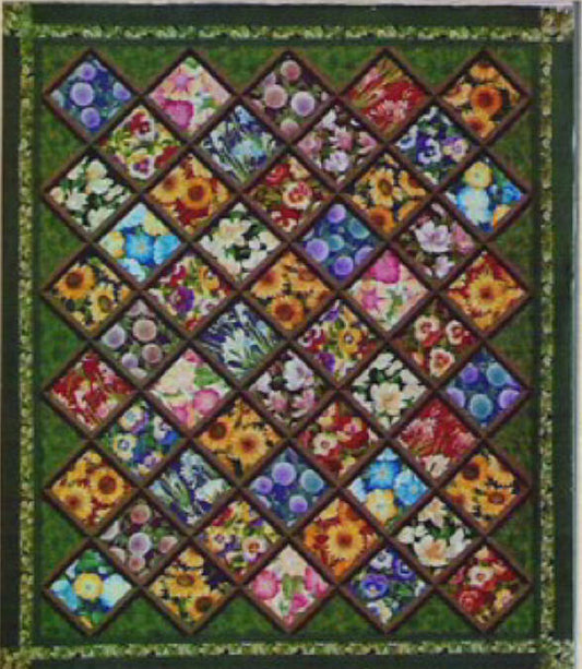 Terry's Flower Bed Pattern HHQ-7326 - Paper Pattern