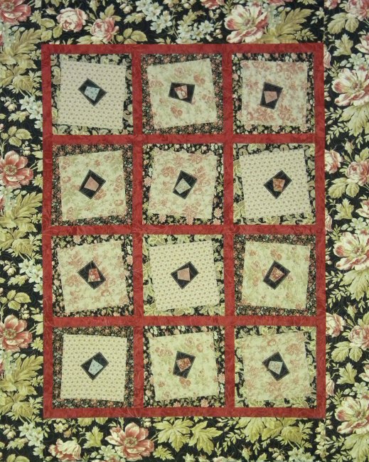 Tumblers Quilt HHQ-7342e - Downloadable Pattern