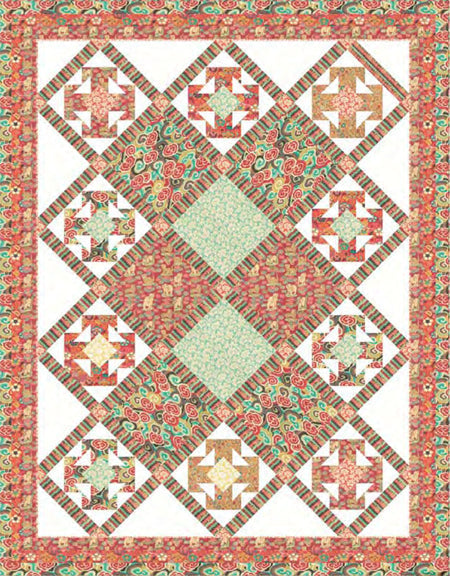 Mountain Retreat Quilt HHQ-7398e - Downloadable Pattern