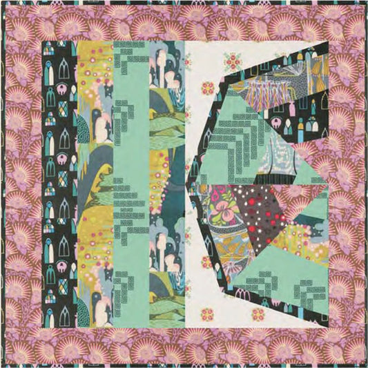 Backstage Block Pillow HHQ-7408e - Downloadable Pattern