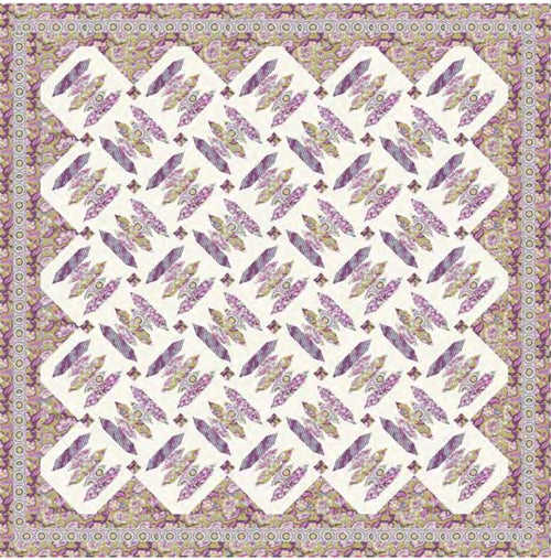 Woven King Quilt HHQ-7425e  - Downloadable Pattern