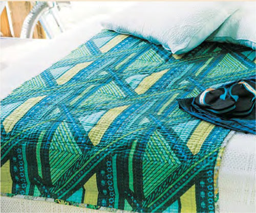 Boho Bed Runner Pattern HHQ-7431 - Paper Pattern