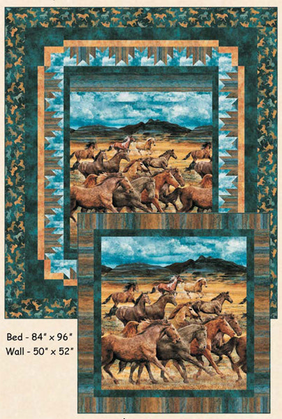 Wild Herd Quilt HHQ-7460e - Downloadable Pattern