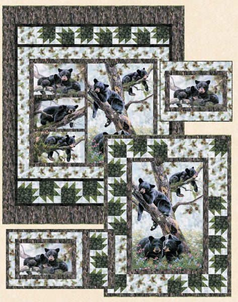 Slumber Bears Quilt HHQ-7465e - Downloadable Pattern