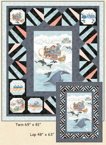 Arctic Wonderland Quilt HHQ-7466e - Downloadable Pattern