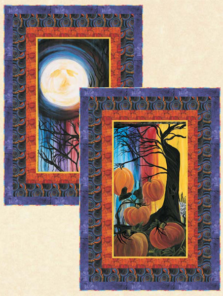 Pumpkin Nights Quilt Pattern HHQ-7477 - Paper Pattern