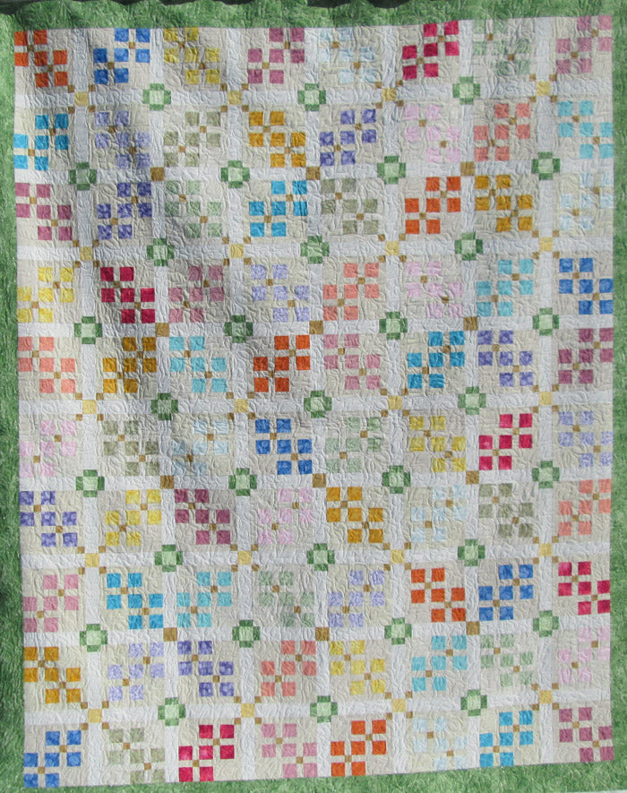 Blossom Chain Quilt HQ-215e - Downloadable Pattern