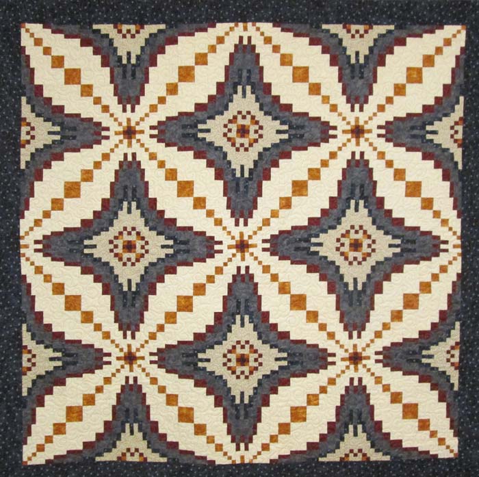 Desert Diamonds Quilt Pattern HQ-219 - Paper Pattern