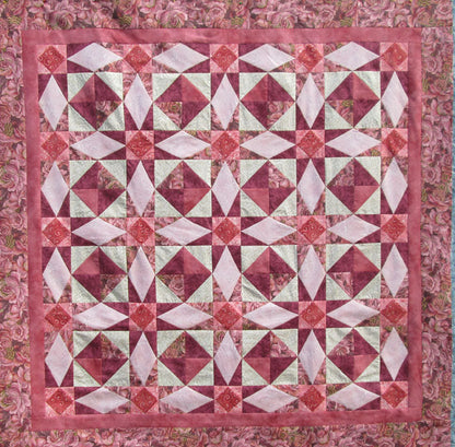 Diamond Delight Quilt HQ-223e - Downloadable Pattern