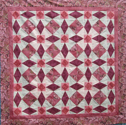 Diamond Delight Quilt HQ-223e - Downloadable Pattern