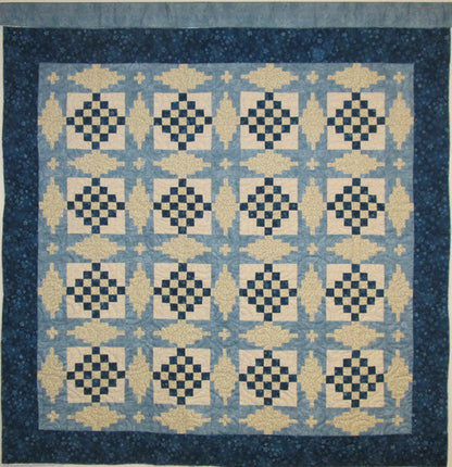 Summer Star Quilt Pattern HQ-227 - Paper Pattern