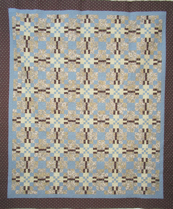 Shetland Cross Quilt Pattern HQ-228 - Paper Pattern