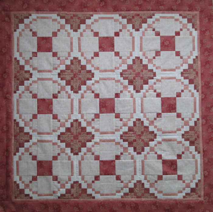 Crossed Circles Quilt Pattern HQ-232 - Paper Pattern