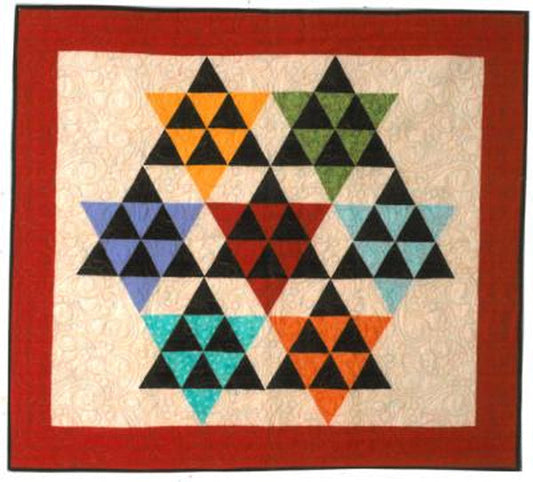 Seven Sisters Quilt Pattern KB-48 - Paper Pattern