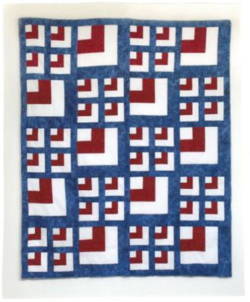 Playing With Chevrons Quilt KB-49e - Downloadable Pattern