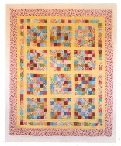 Jelly Roll Wonder Quilt Pattern KB-51 - Paper Pattern