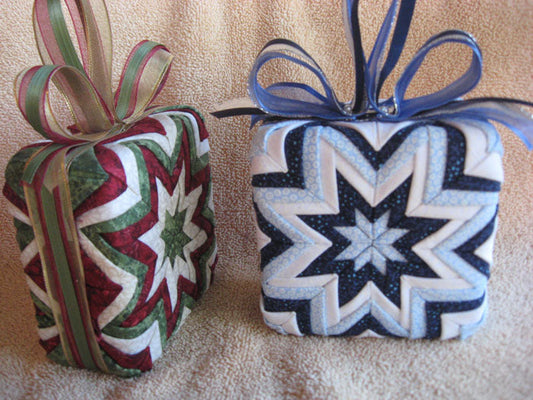 The Gift Box Ornament KBK-111e - Downloadable Pattern