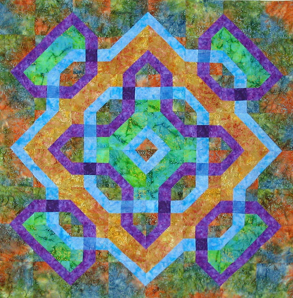 Celtic Rings Quilt Pattern KCS-CR - Paper Pattern