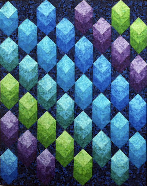 Magic Cubes Quilt Pattern KCS-MC - Paper Pattern