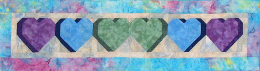 Sweet Hearts Runner KCS-SHe - Downloadable Pattern