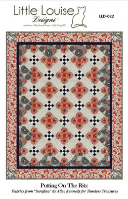 Putting On The Ritz Quilt Pattern LLD-022 (intermediate, lap and throw ...