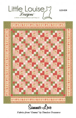 Summer Love Quilt LLD-024e - Downloadable Pattern