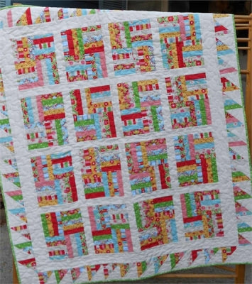 Chutes and Ladders Quilt LLD-049e  - Downloadable Pattern