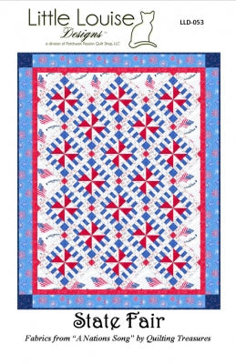 State Fair Quilt Pattern LLD-053 - Paper Pattern