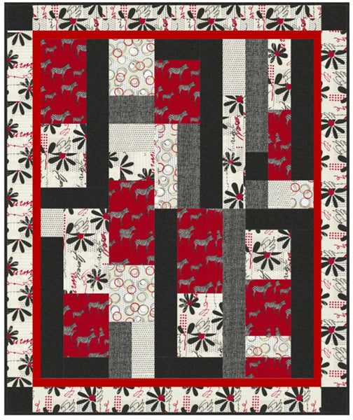 Zanzibar Quilt Pattern LLD-054 - Paper Pattern