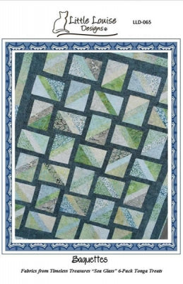 Baguettes Quilt Pattern LLD-065 - Paper Pattern