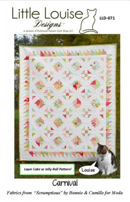 Carnival Quilt LLD-071e - Downloadable Pattern