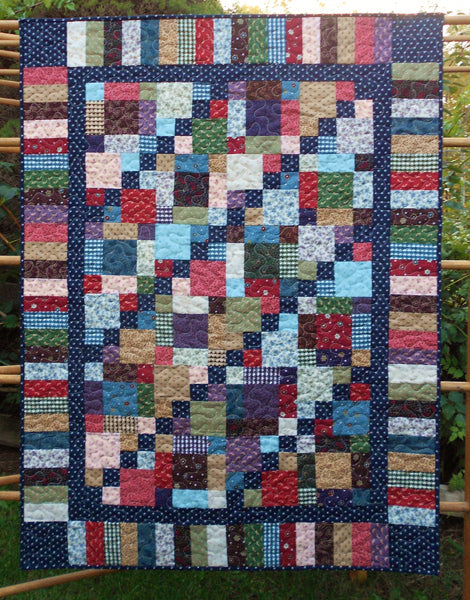 Salt Water Taffy Quilt Pattern LLD-076 - Paper Pattern