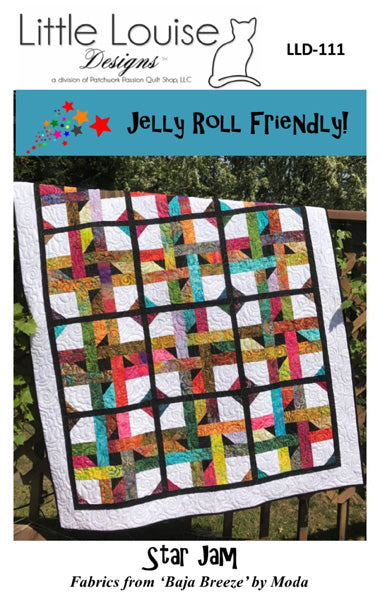 Star Jam Quilt LLD-111e - Downloadable Pattern