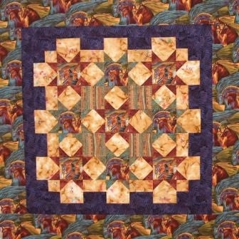 Aquarium Quilt LOB-103e - Downloadable Pattern