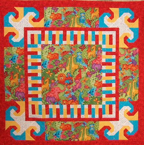 Center Stage Quilt LOB-105e - Downloadable Pattern