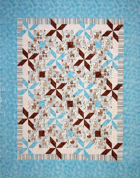 Little Twist Quilt LOB-112e - Downloadable Pattern