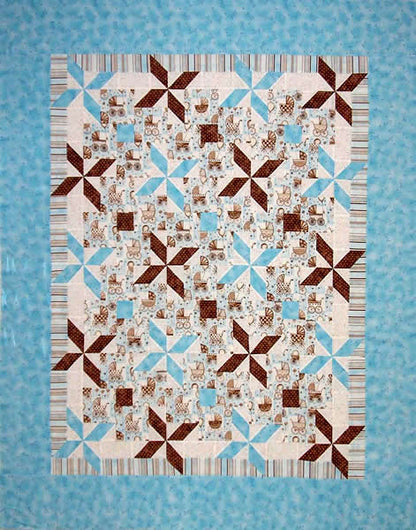 Little Twist Quilt Pattern LOB-112 - Paper Pattern