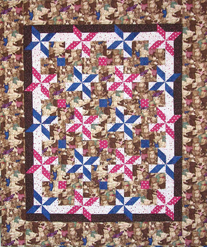 Little Twist Quilt LOB-112e - Downloadable Pattern