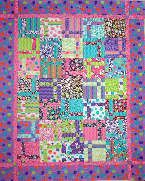 Hopscotch Quilt LOB-113e - Downloadable Pattern