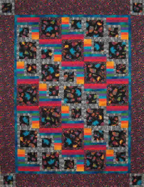 Logging On Quilt Pattern LOB-118 - Paper Pattern