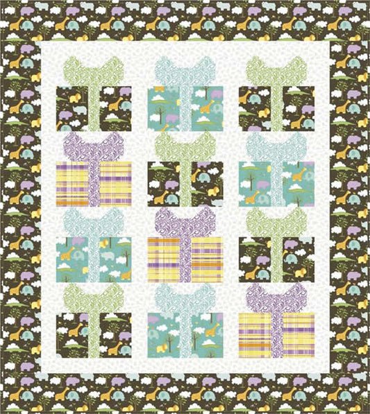 U R a Gift Quilt Pattern LOB-127 - Paper Pattern