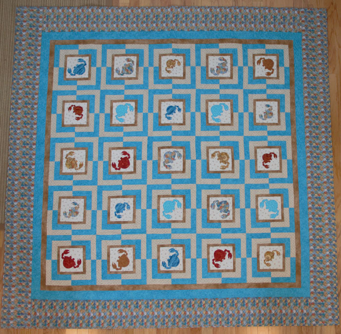 Checkered Past Quilt LOB-142e - Downloadable Pattern