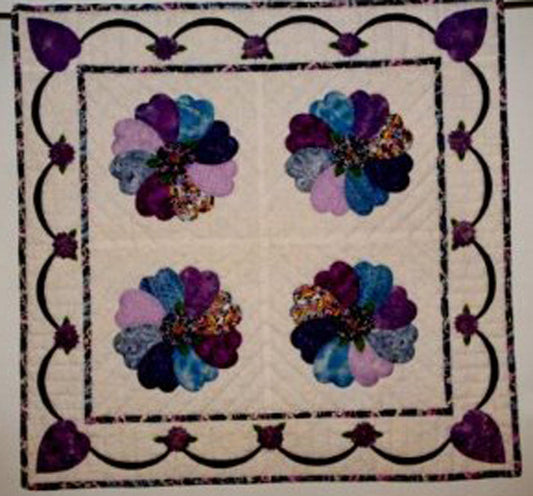 Dresden at Heart Quilt Pattern LSC-0301 - Paper Pattern