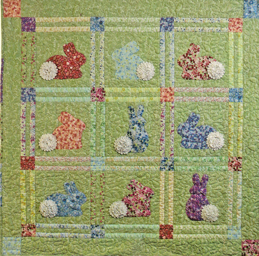 Bunny Tails Quilt Pattern LSC-2101 - Paper Pattern