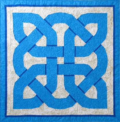 Celtic Twist Quilt Pattern MAM-140 - Paper Pattern