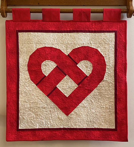 Be My Valentine Wall Hanging MAM-151e - Downloadable Pattern